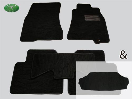 日産　セドリック　グロリア　Y34　フロアマット&トランクマット　織柄黒